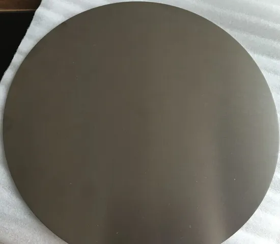 High Quality Titanium Disc with Roughness 2b 