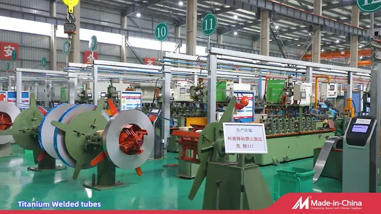 China Factory Good Quality ASTM B338 B337 Gr1 Titanium Tube