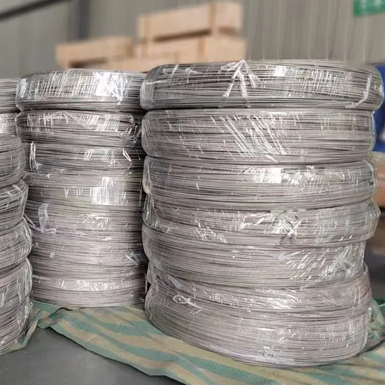 ASTM B863 Grade 12 Titanium Wire in Coil for Industrial Use 