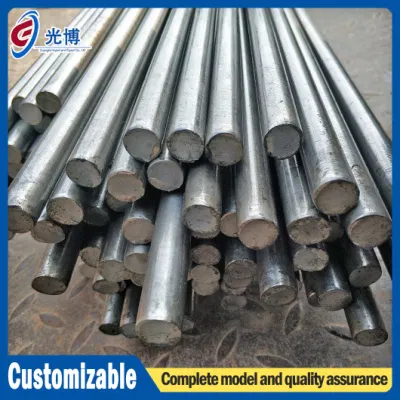 Carbon/Copper Round/Square/Flat/Hexagonal Bar Rob Galvanized Titanium Alloy Carbon Steel Round Bar Steel Rod for Construction Carbon Steel Rod Round Bars