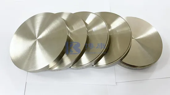 Titanium Materials Manufacturer Gr2 Gr5 Round Industry Titanium Alloy Cake Forgings 
